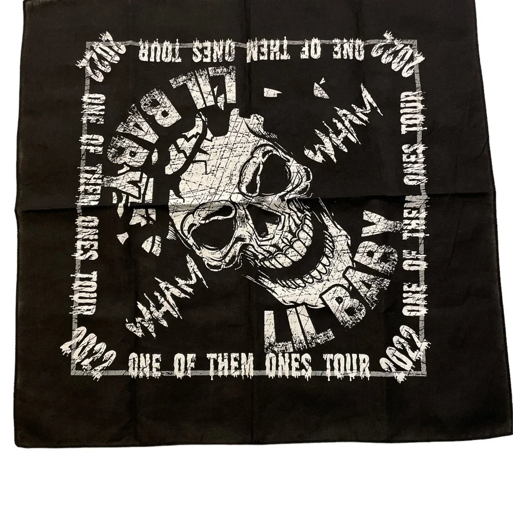 2022 Lil Baby One Of Them Tours Official Concert Tour Bandanna